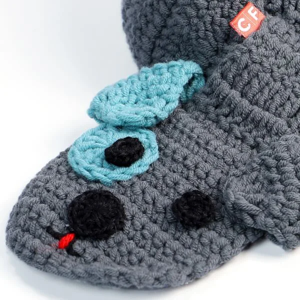 Khăn choàng len CF I109005 (Xám)