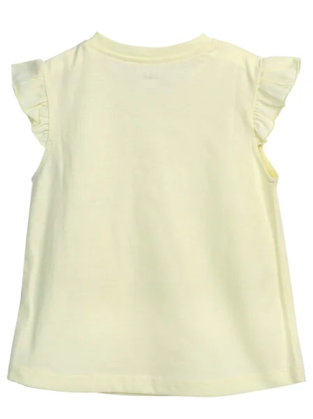 Áo thun bé gái tay ngắn CF G129057 Vàng