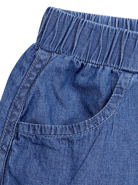 Quần jeans bé gái ngắn CF G0120002 Xanh jean