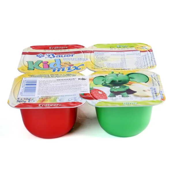 Combo 12 Phô mai hoa quả Kids Mix vị dâu lê 50g - Lốc 4