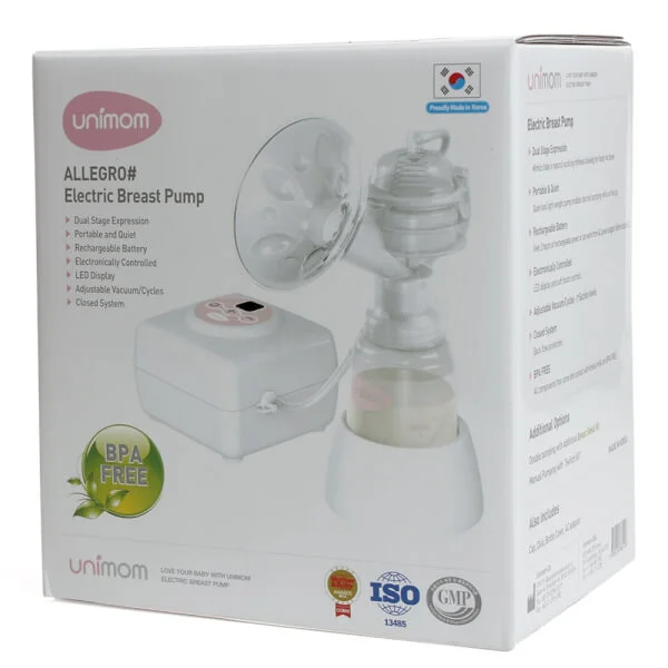 Máy hút sữa điện đơn có matxa Unimom Allegro UM880106