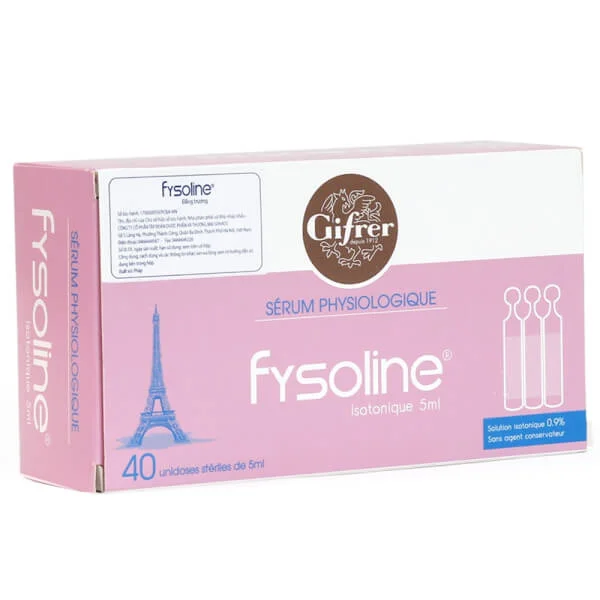 Nước muối sinh lý Fysoline