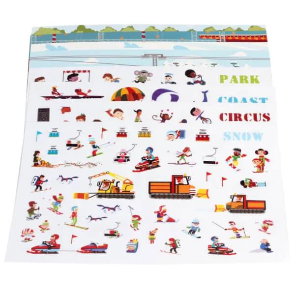 Nhãn dán sticker cuộc sống vui nhộn MD1014