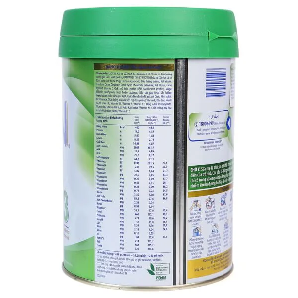 Sữa Nan Organic 3 900g (2-6 tuổi)