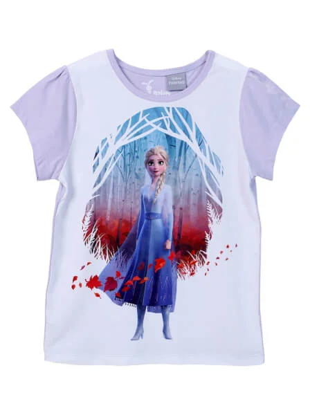 Áo thun bé gái tay ngắn CF G119022 Tím