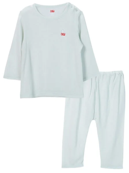 Bộ sơ sinh dài kháng khuẩn CF I129002 (12M/18M/24M,Xanh ngọc)