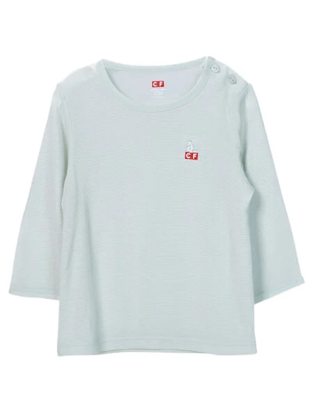 Bộ sơ sinh dài kháng khuẩn CF I129002 (12M/18M/24M,Xanh ngọc)