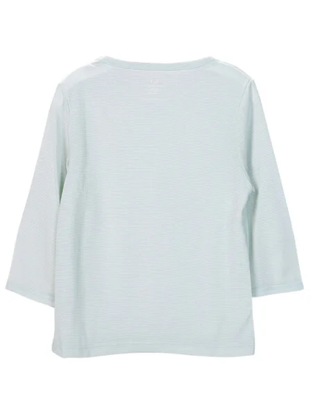 Bộ sơ sinh dài kháng khuẩn CF I129002 (12M/18M/24M,Xanh ngọc)