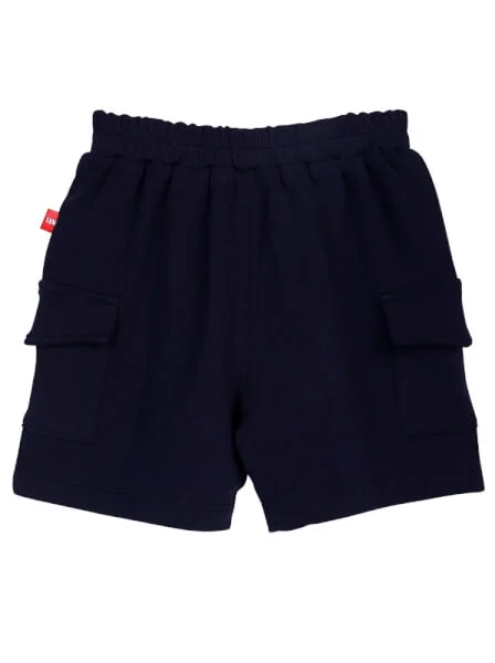 Quần thun bé trai ngắn CF B0220008 Xanh Navi