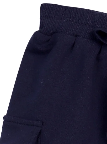 Quần thun bé trai ngắn CF B0220008 Xanh Navi