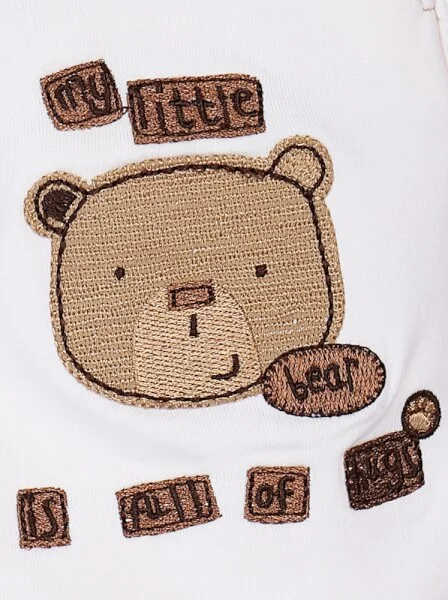 Quần thun bé trai ngắn CF B0220002 Nâu