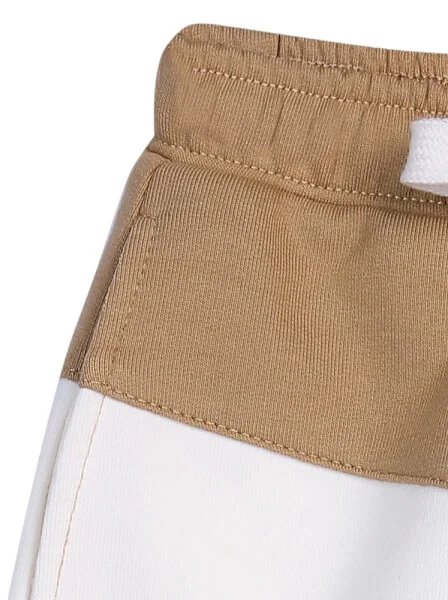 Quần thun bé trai ngắn CF B0220002 Nâu