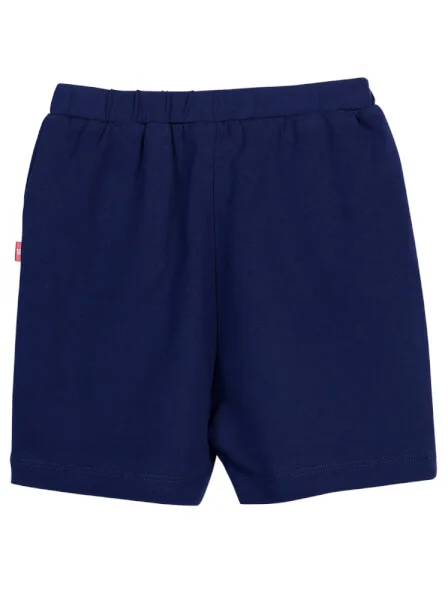 Bộ thun bé trai ngắn CF B0320011 Xanh đen