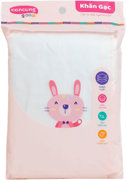 Khăn gạc tắm ConCung Good 75x85cm