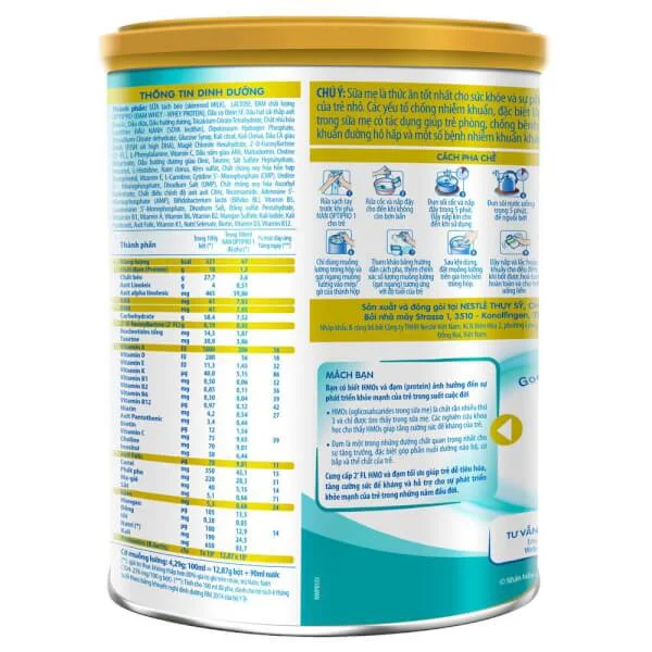 Sữa Nan Optipro 1 800g (0-6 tháng)