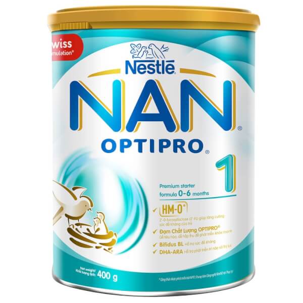 Sữa Nan Optipro 1 400g (0-6 tháng)