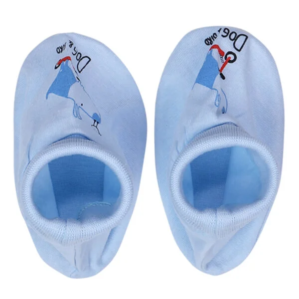 Bộ bao tay chân sơ sinh bo CF I099004 (NB,Xanh)