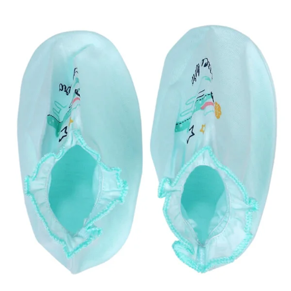 Bộ bao tay chân sơ sinh thun CF I099003 (NB,Xanh ngọc)