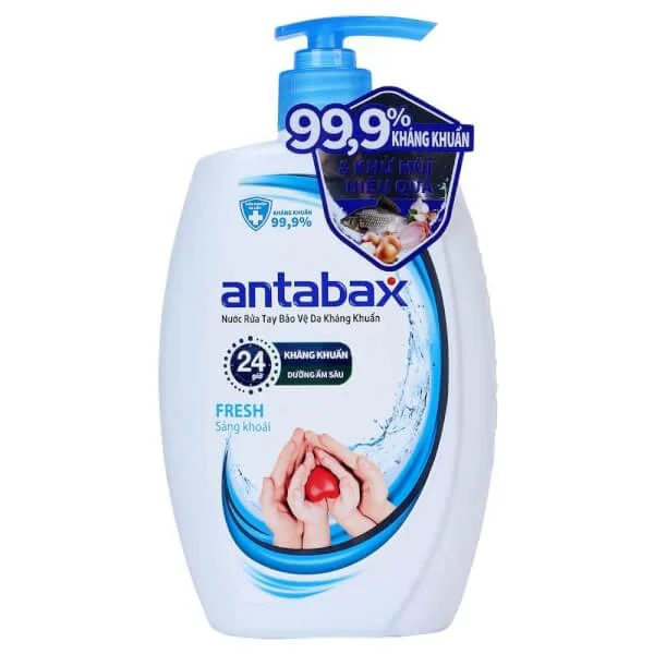 Nước Rửa Tay Kháng Khuẩn Antabax Fresh 250Ml