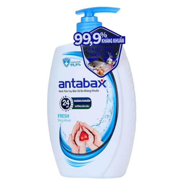 Nước Rửa Tay Kháng Khuẩn Antabax Fresh 250Ml