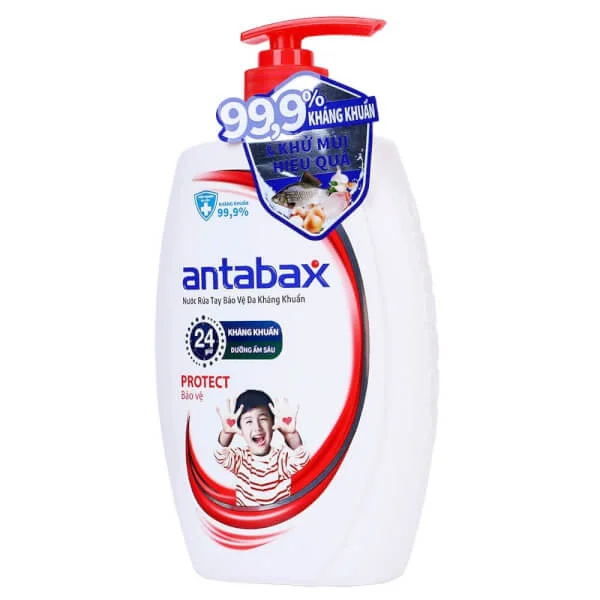 Nước Rửa Tay Kháng Khuẩn Antabax Protect 250Ml