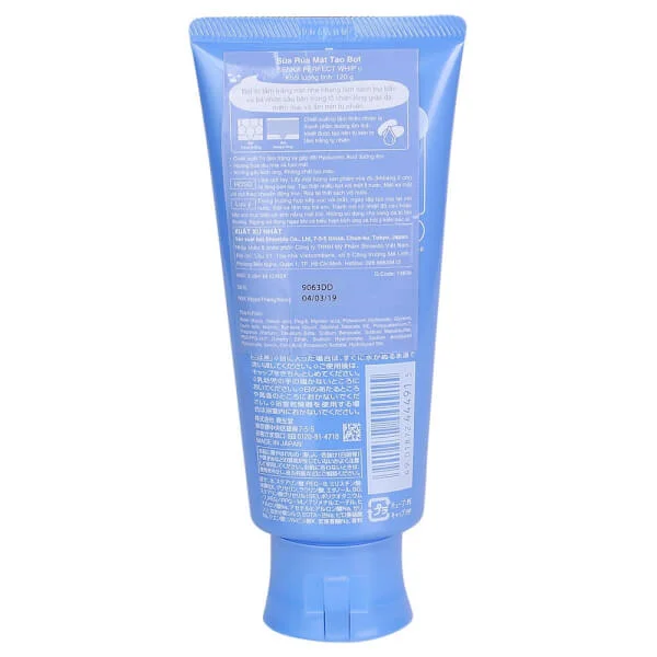 Sữa rửa mặt Tạo Bọt Senka Perfect Whip 120g