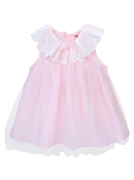 Đầm vải bé gái  CF G0320037 Hồng