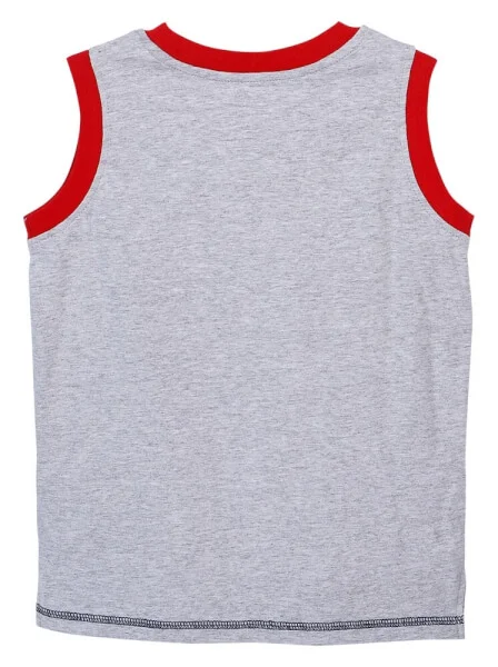 Áo thun bé trai sát nách CF B0220011 (2Y,Xám)