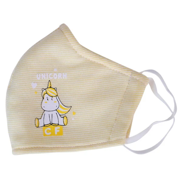 Khẩu trang vải kháng khuẩn CF bé gái (3-4Y,Nhiều màu)