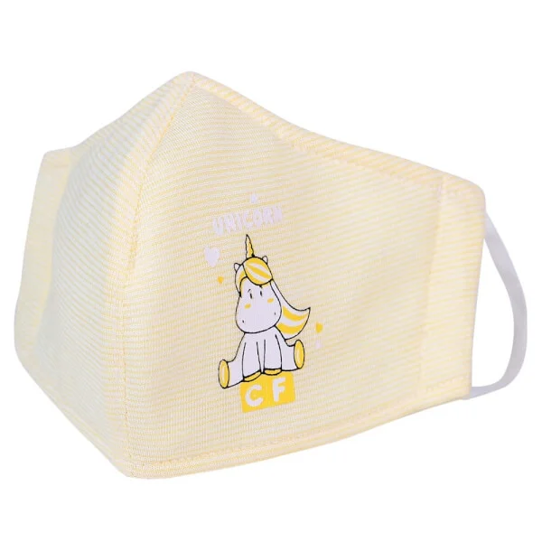 Khẩu trang vải kháng khuẩn CF bé gái (3-4Y,Nhiều màu)