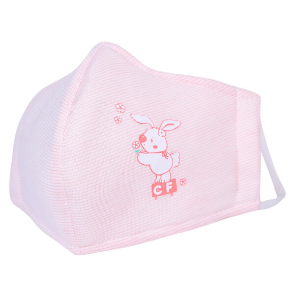 Khẩu trang vải kháng khuẩn CF bé gái (1-2Y,Nhiều màu)