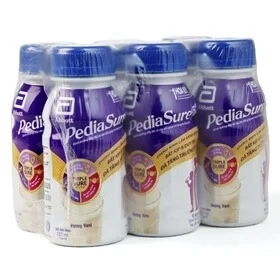 Thùng thực phẩm dinh dưỡng y học cho trẻ 1-10 tuổi: Pediasure dạng lỏng hương vani - 4 Lốc