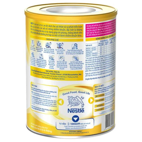 Sữa Nan Supreme 1 (2HMO) 800g (0-6 tháng)