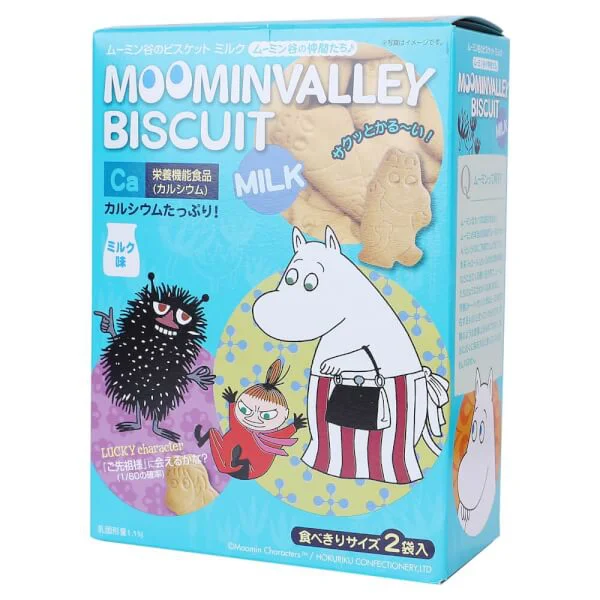BÁNH QUI SỮA MOOMINVALLEY 90g - Moominvalley Milk Biscuits 90g