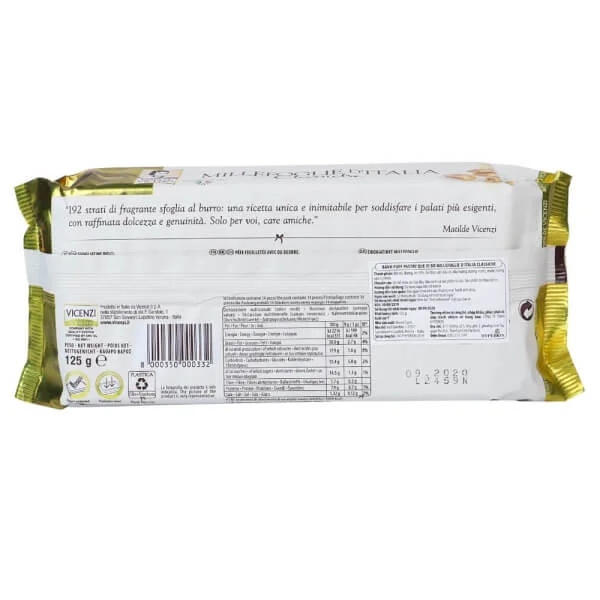 Bánh Puff Pastry que vị bơ Millefoglie D