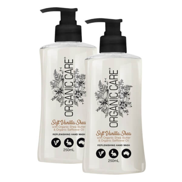 Bộ 2 Sữa rửa tay cao cấp Soft Vanila Shea Organic care 250ml