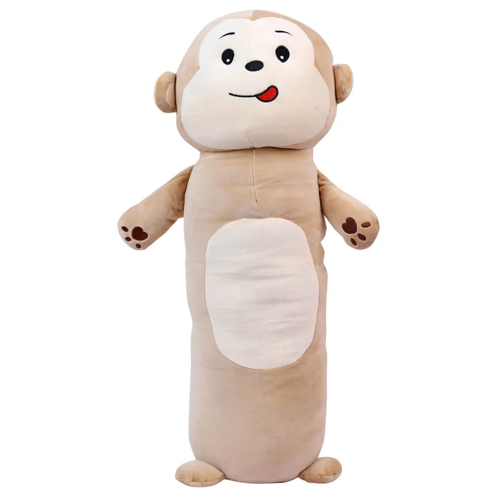 Thú nhồi bông gối ôm 4 chiều khỉ con (TM)