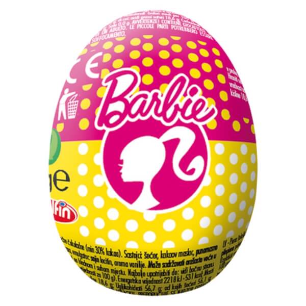 Quả Trứng Sô Cô La sữa Barbie Dolfin 20g