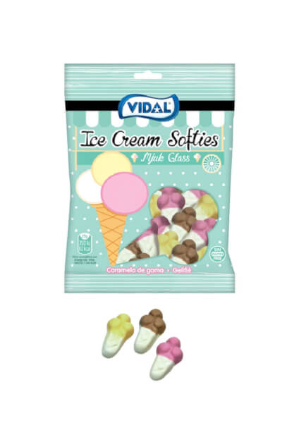 Kẹo dẻo cây kem Vidal 100g