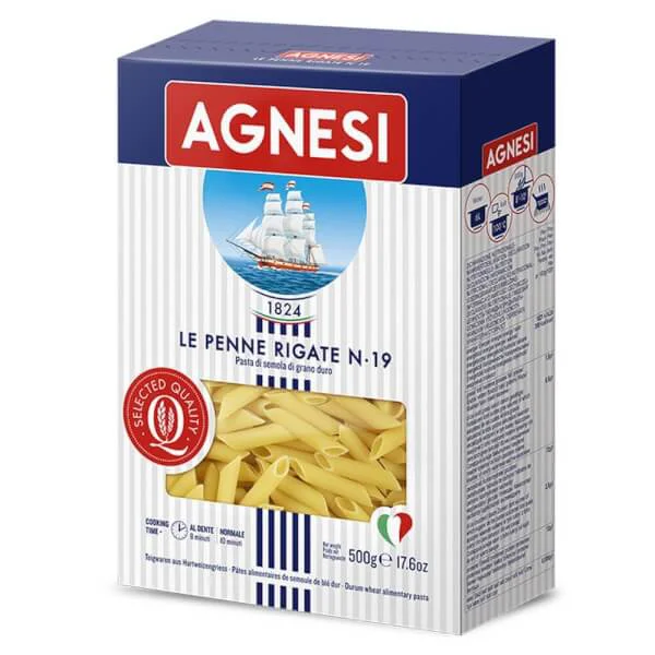 Nui ống PENNE RIGATE N.19