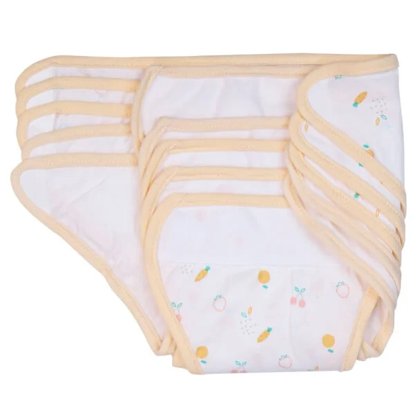 Tã vải sơ sinh dán 5 cái CF I129016 (cỡ 1/2/3,Cam)