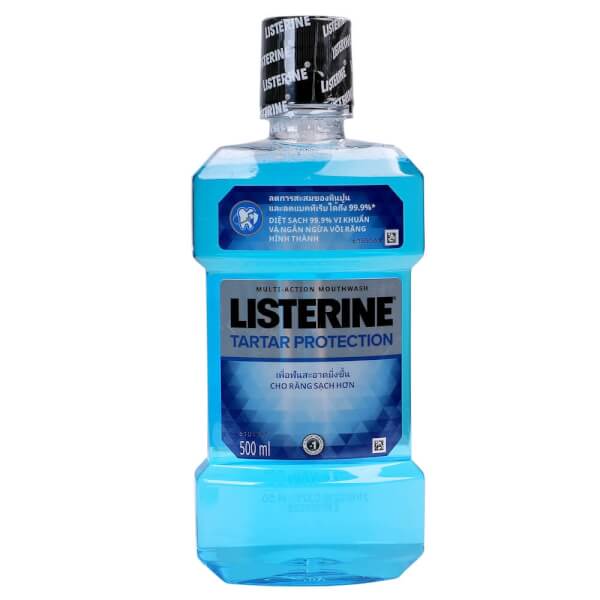 Nước súc miệng Listerine ngừa vôi răng 500ml