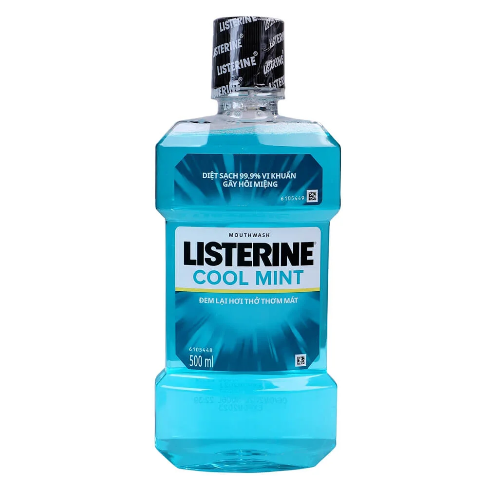Nước súc miệng Listerine Coolmint 500ml