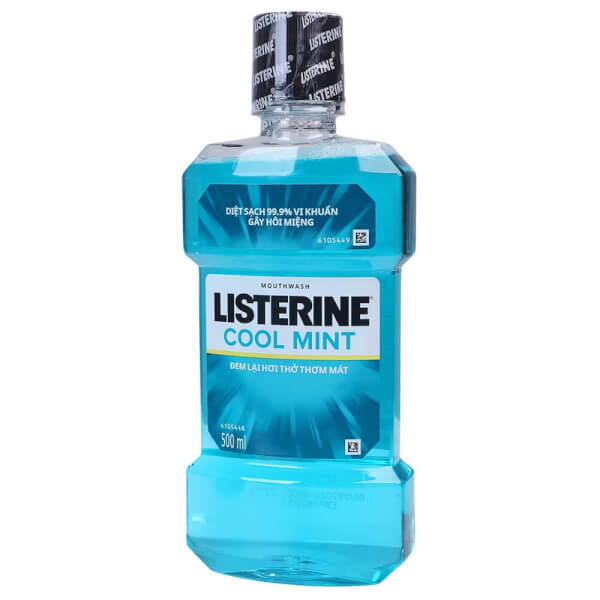 Nước súc miệng Listerine Coolmint 500ml