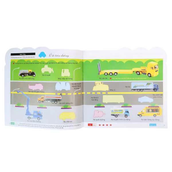 200 miếng bóc dán TM - Phương tiện giao thông (55N)