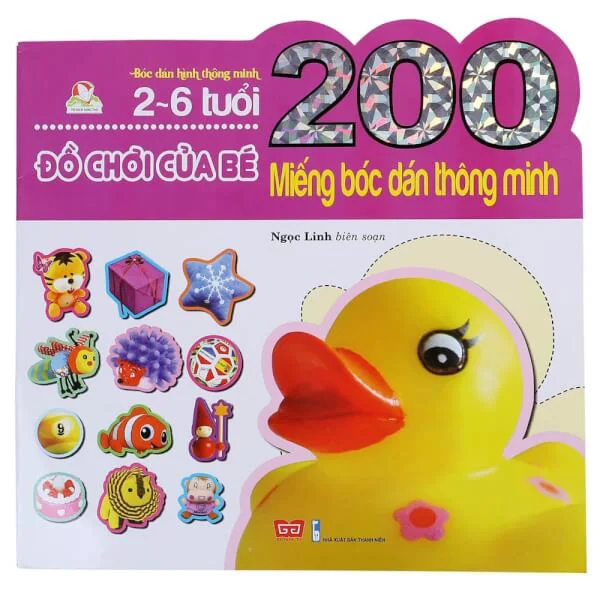 200 miếng bóc dán TM - Đồ chơi của bé (55N)