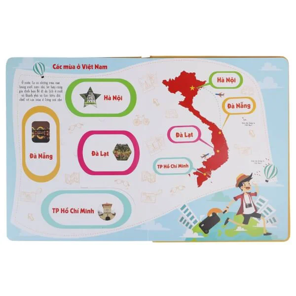 Lift-The-Flap-Lật mở khám phá - Seasons - Các mùa trong năm