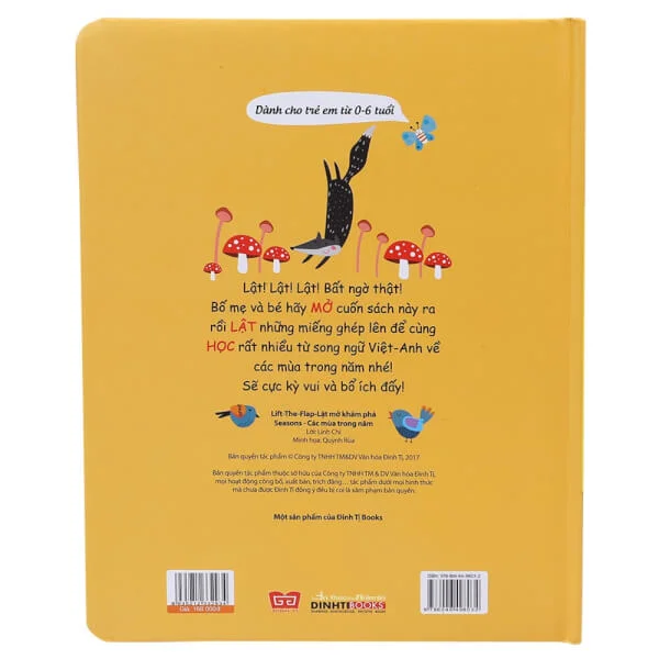Lift-The-Flap-Lật mở khám phá - Seasons - Các mùa trong năm