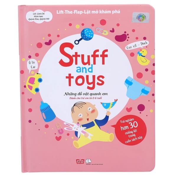 Lift-The-Flap- Lật mở khám phá - Stuff and toys - Những đồ vật quanh em