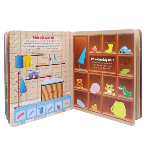 Lift-The-Flap- Lật mở khám phá - Stuff and toys - Những đồ vật quanh em